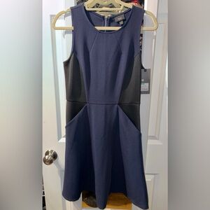 NWT Mossimo Navy and Black Mini Dress
